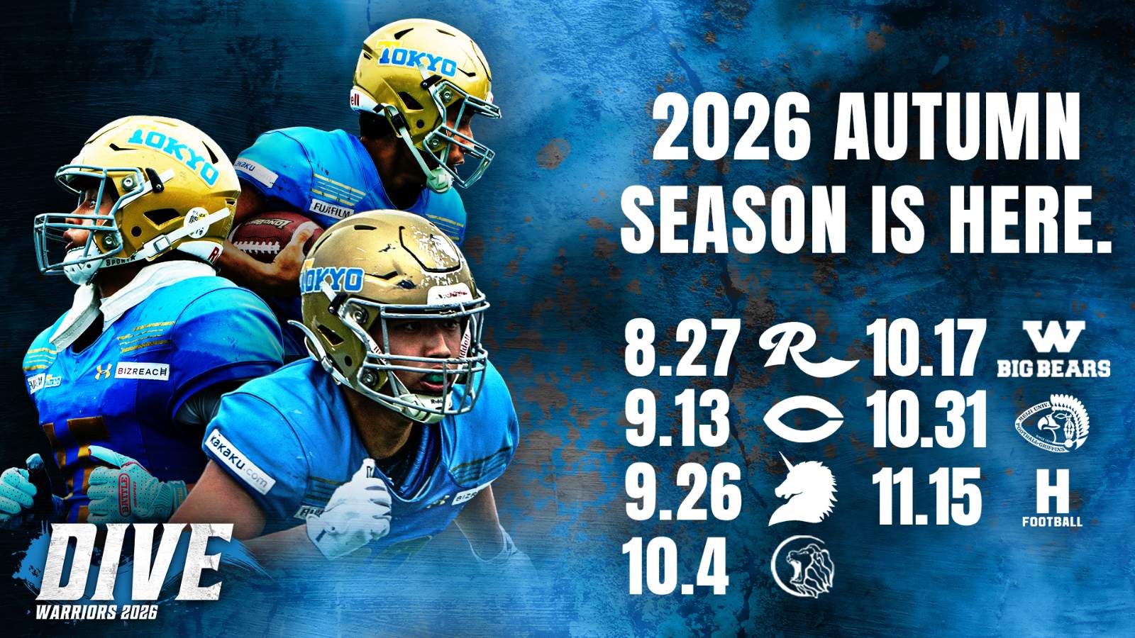 2026 Autumn Season WARRIORS